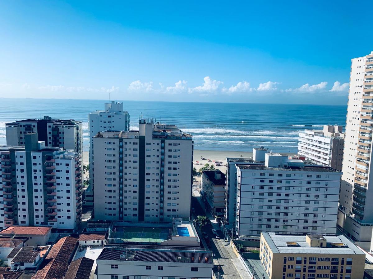 Ultimo Andar, Varanda Gourmet, Vista Da Praia Прая-Гранди Экстерьер фото