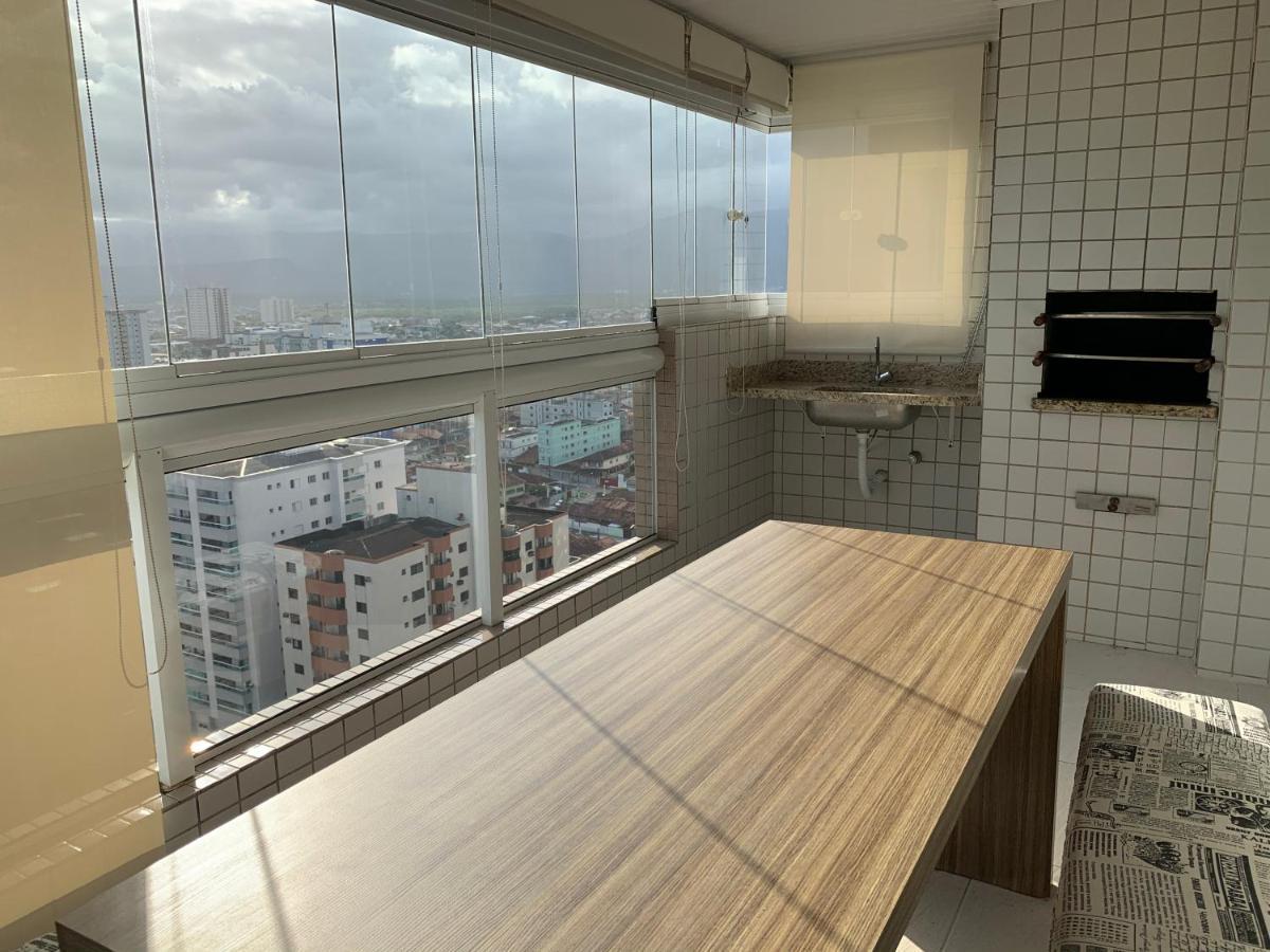 Ultimo Andar, Varanda Gourmet, Vista Da Praia Прая-Гранди Экстерьер фото