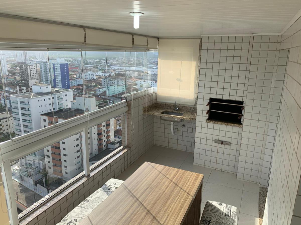 Ultimo Andar, Varanda Gourmet, Vista Da Praia Прая-Гранди Экстерьер фото